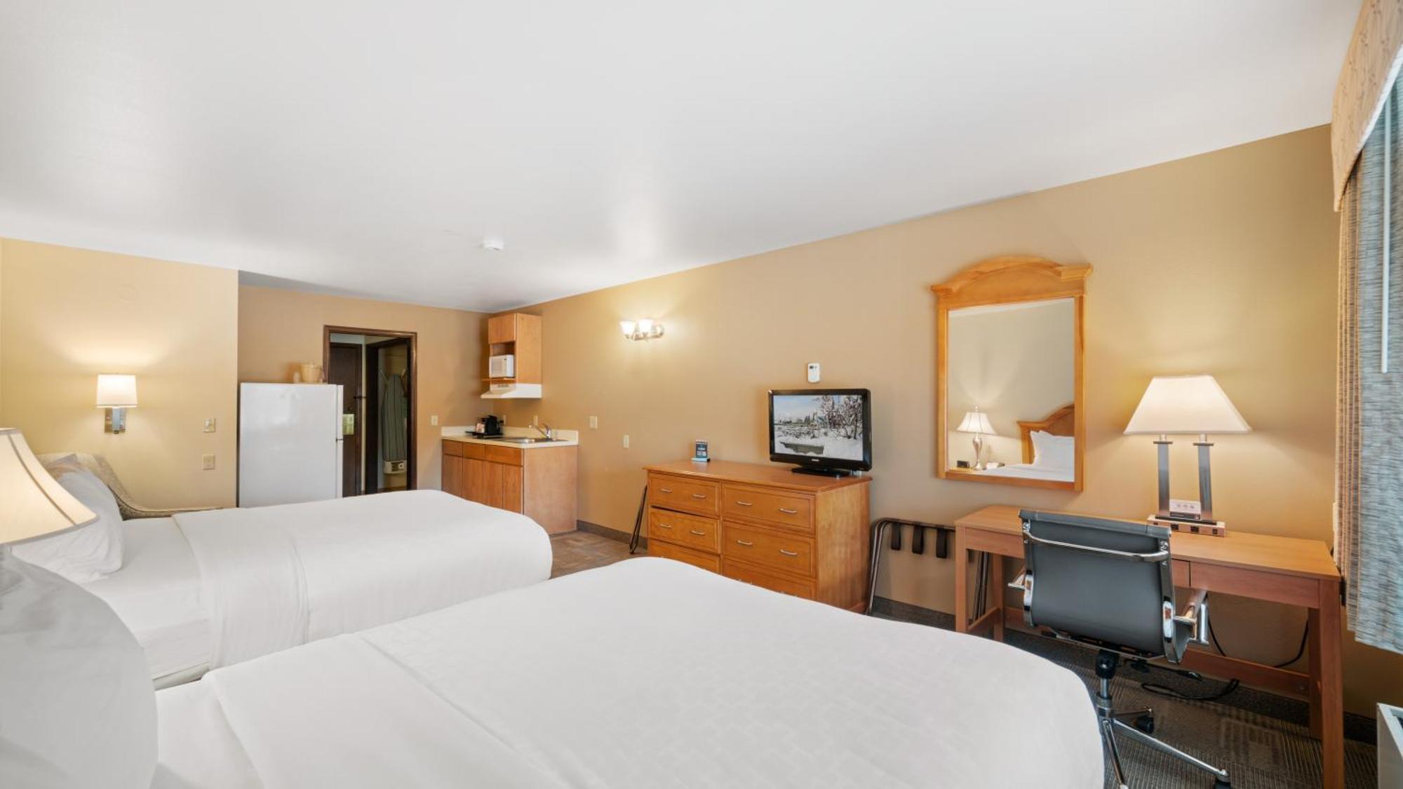 Clarion Hotel & Suites Fairbanks Near Ft Wainwright Dış mekan fotoğraf